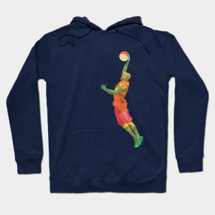 Polygon Basketball Super Dunk Hoodie